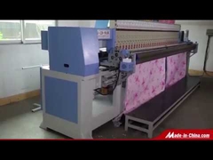 computer multi needle embroidery quilting machine