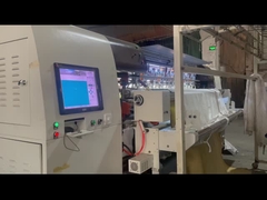 آلة التغليف الصناعية مع مسافة الإبرة 25.4 ملم